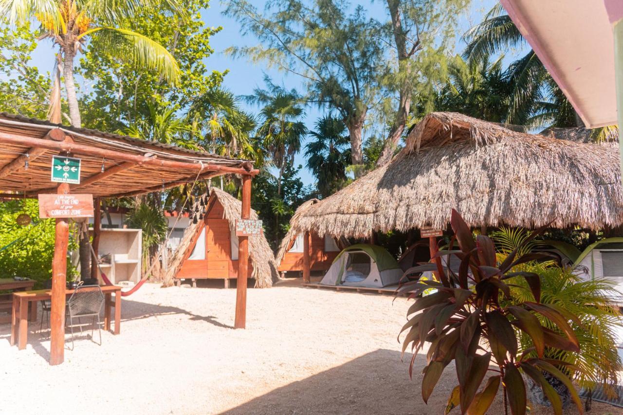 Mapache Hostel & Camping Holbox  Eksteriør bilde