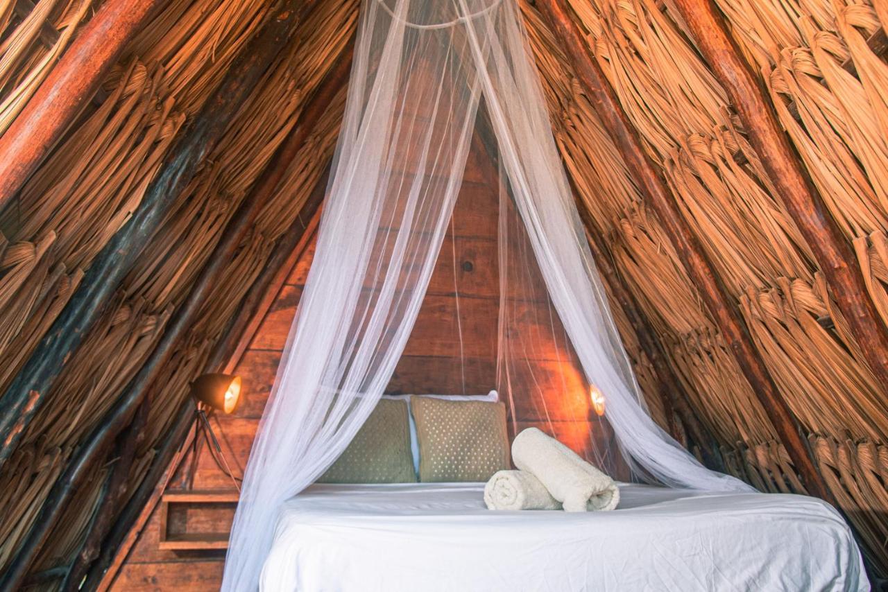 Mapache Hostel & Camping Holbox  Eksteriør bilde