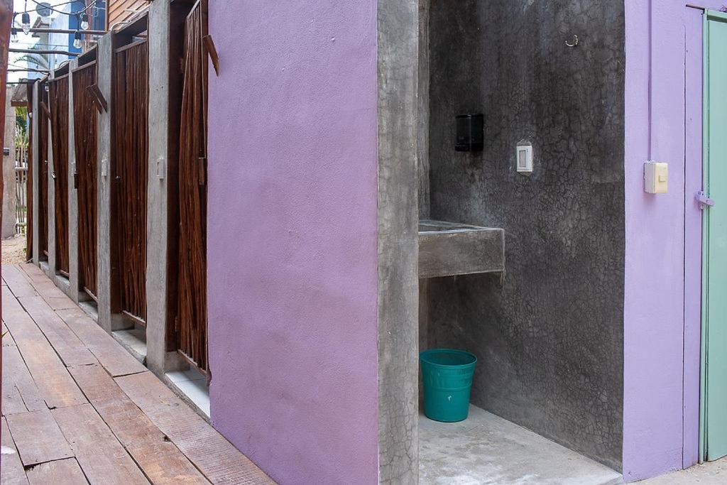 Mapache Hostel & Camping Holbox  Eksteriør bilde