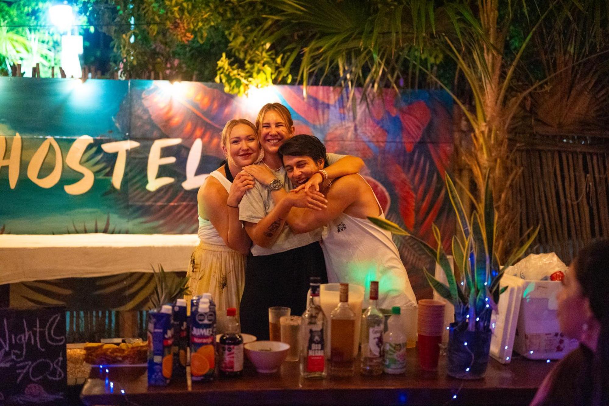 Mapache Hostel & Camping Holbox  Eksteriør bilde