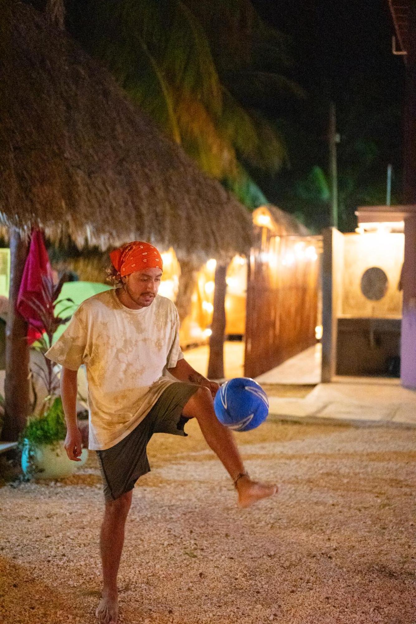 Mapache Hostel & Camping Holbox  Eksteriør bilde