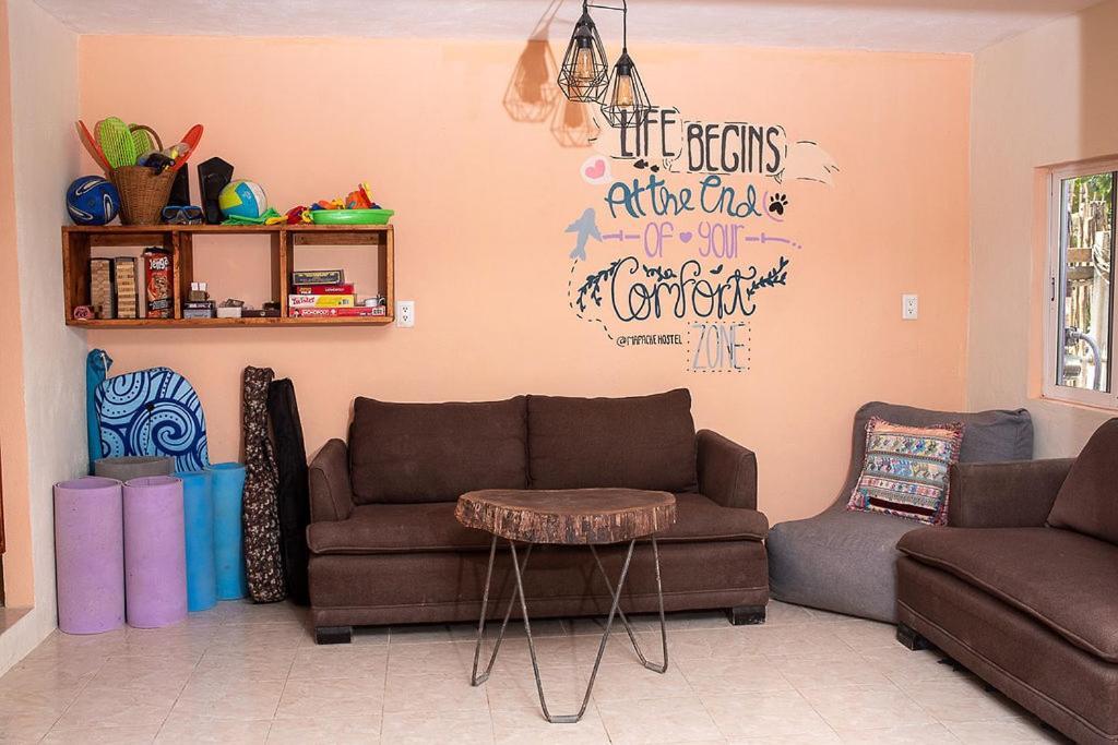 Mapache Hostel & Camping Holbox  Eksteriør bilde