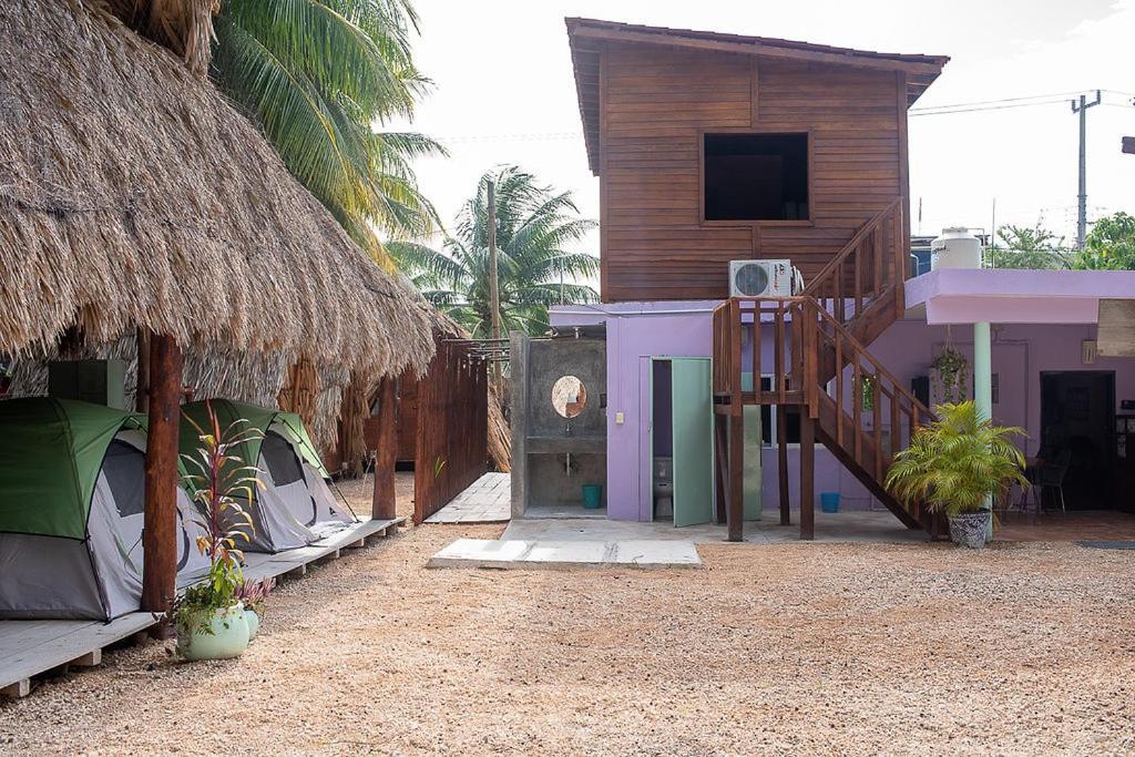 Mapache Hostel & Camping Holbox  Eksteriør bilde