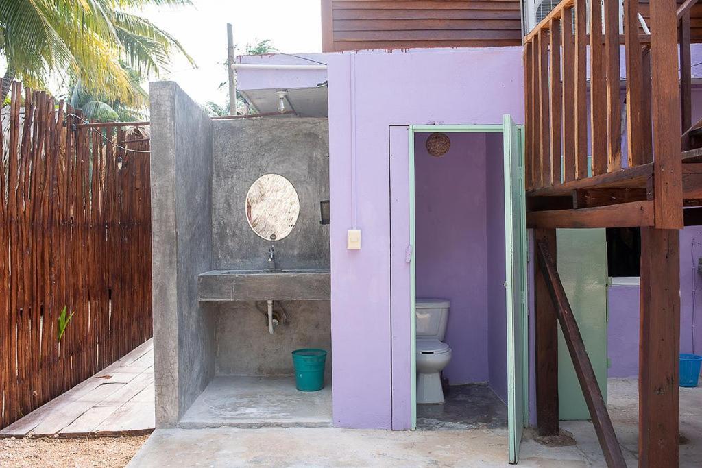 Mapache Hostel & Camping Holbox  Eksteriør bilde