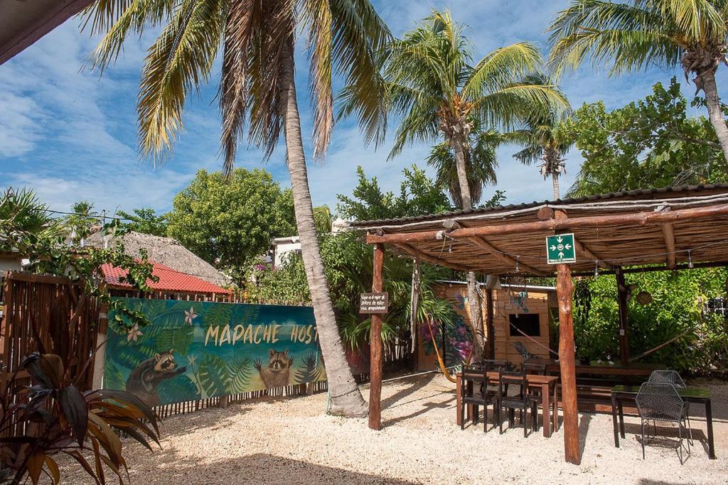 Mapache Hostel & Camping Holbox  Eksteriør bilde
