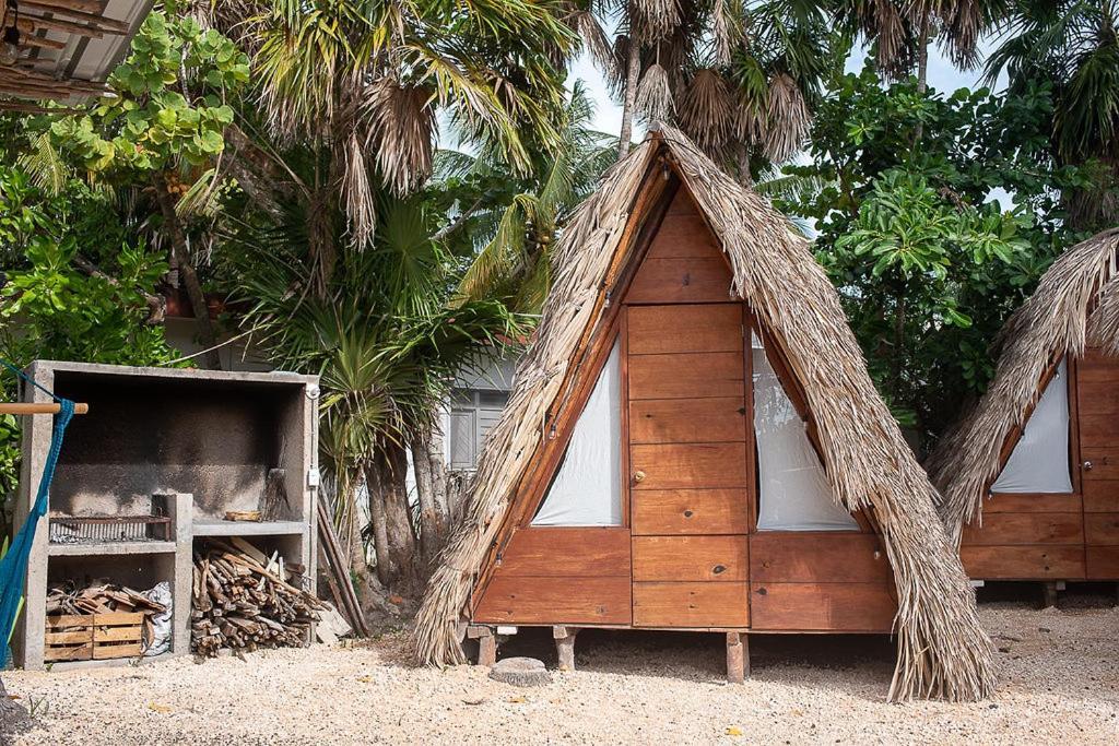 Mapache Hostel & Camping Holbox  Eksteriør bilde